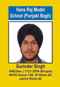 B.Arch Exam Coaching 2018 In Delhi